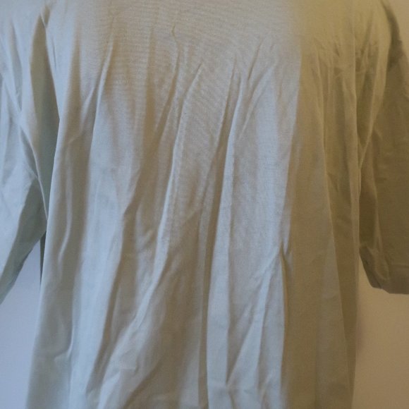 MENS PAUL ZILERI PALE GREEN SHORT SLEEVE T-SHIRT L * - Picture 10 of 14